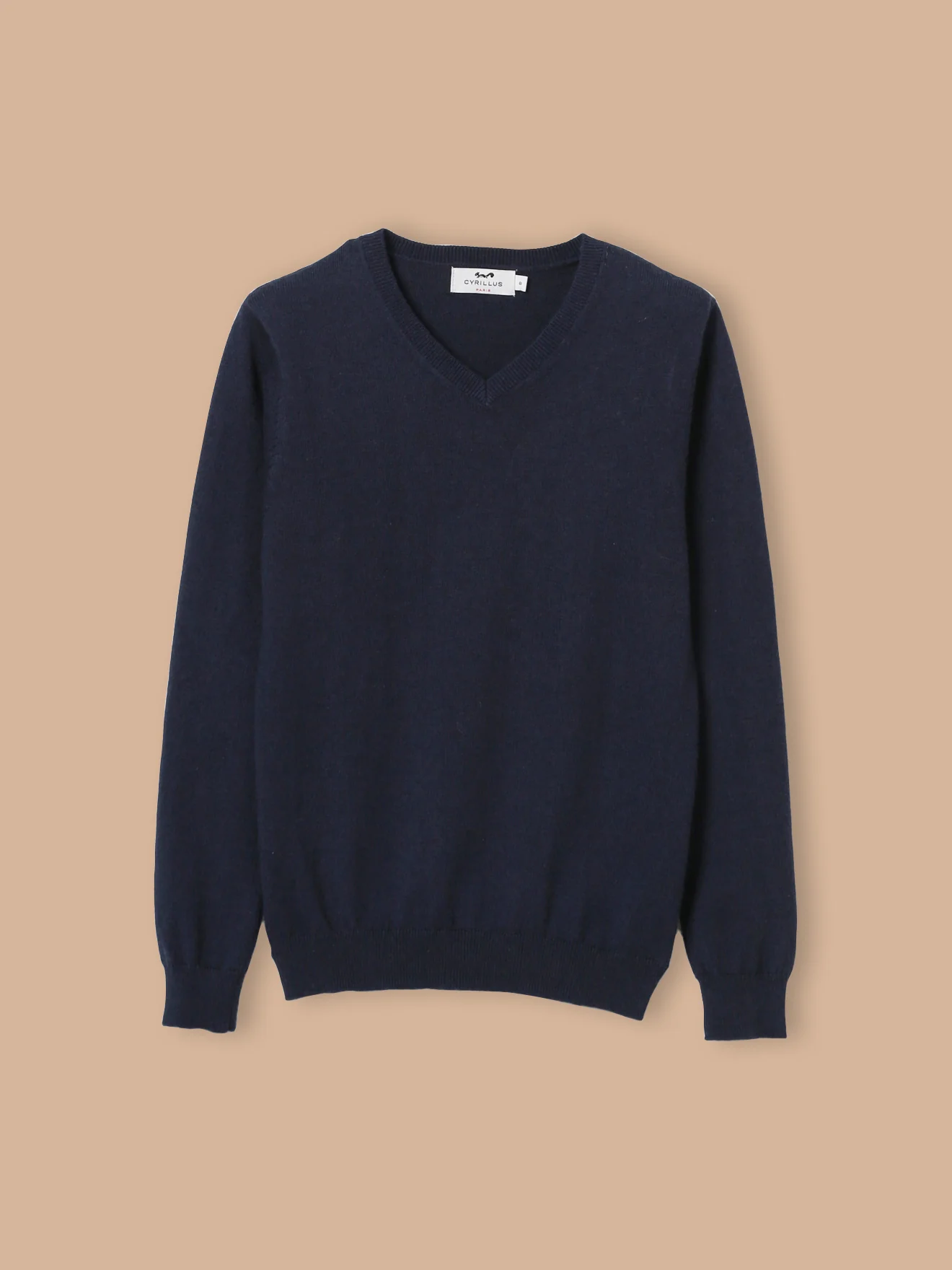 Jungen-Pullover mit V-Ausschnitt