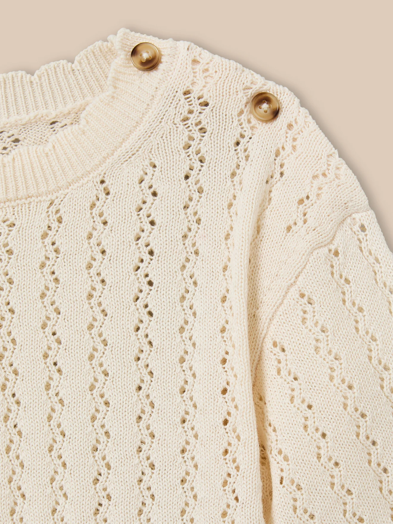 Mädchen-Häkelpullover – Kollektion « Junior » - Image 3