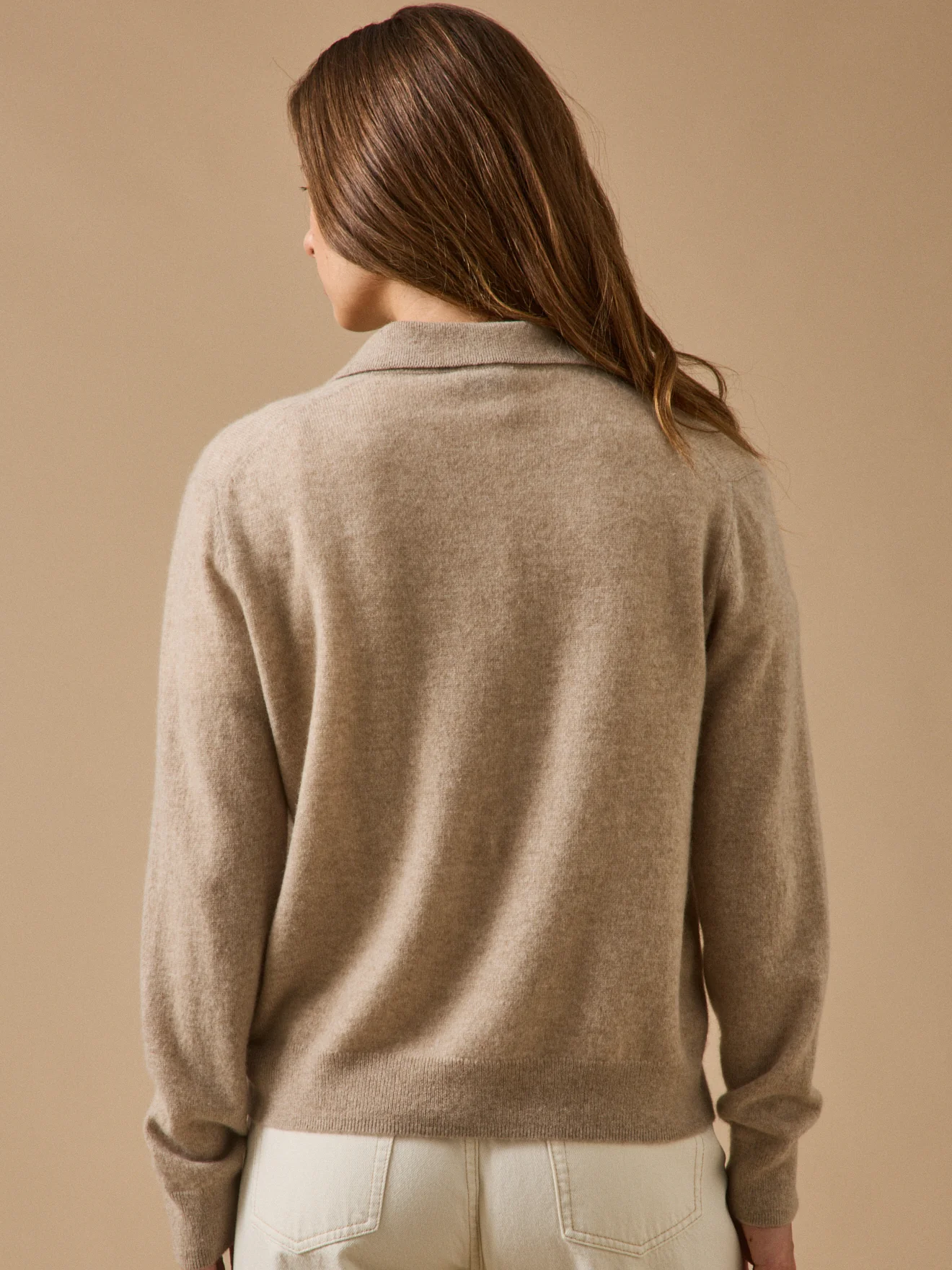 Damenpullover mit Polokragen - Cashmere-Kollektion - Image 2