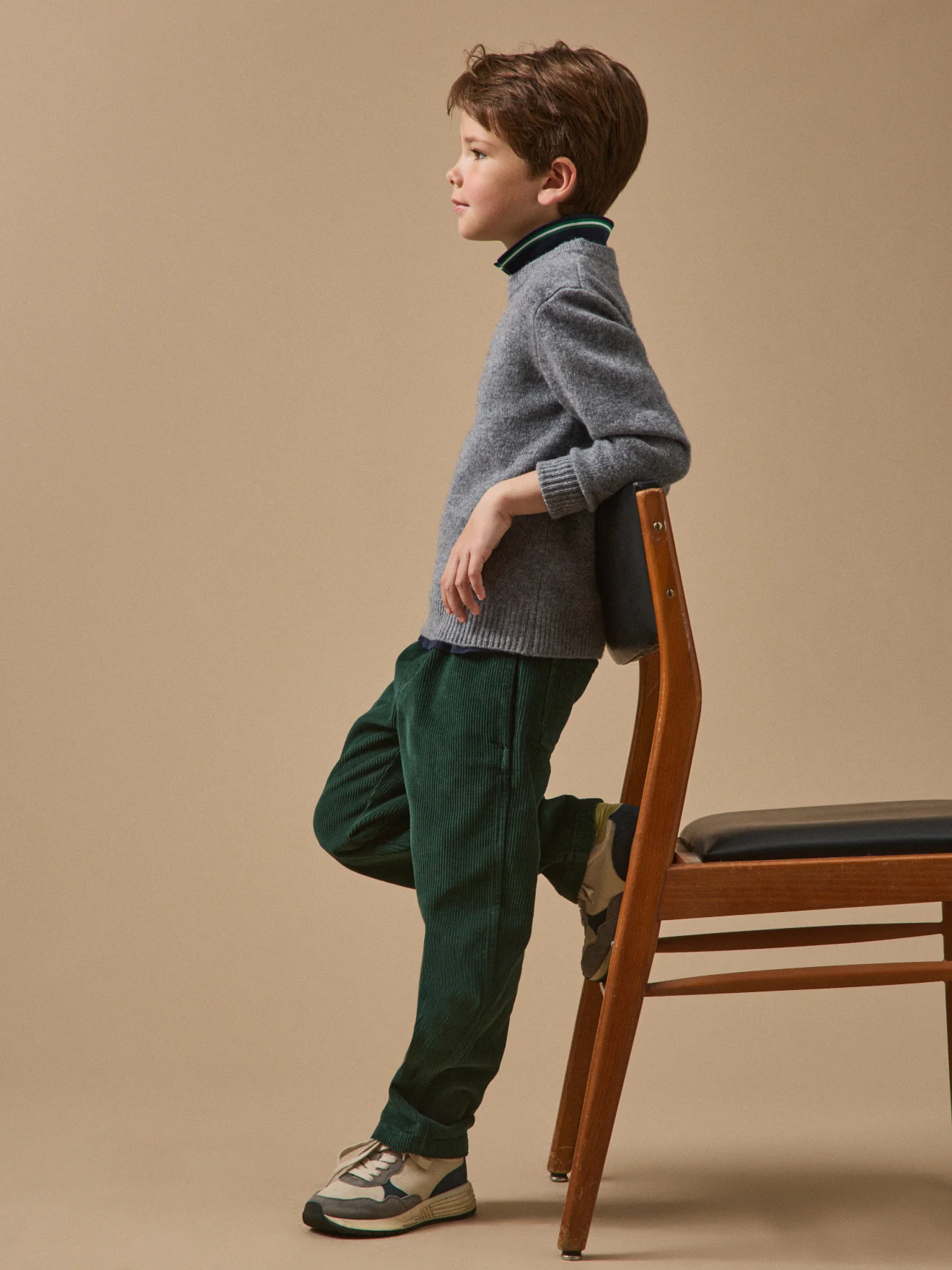 Jungenpullover aus Merino-Wolle - Image 10