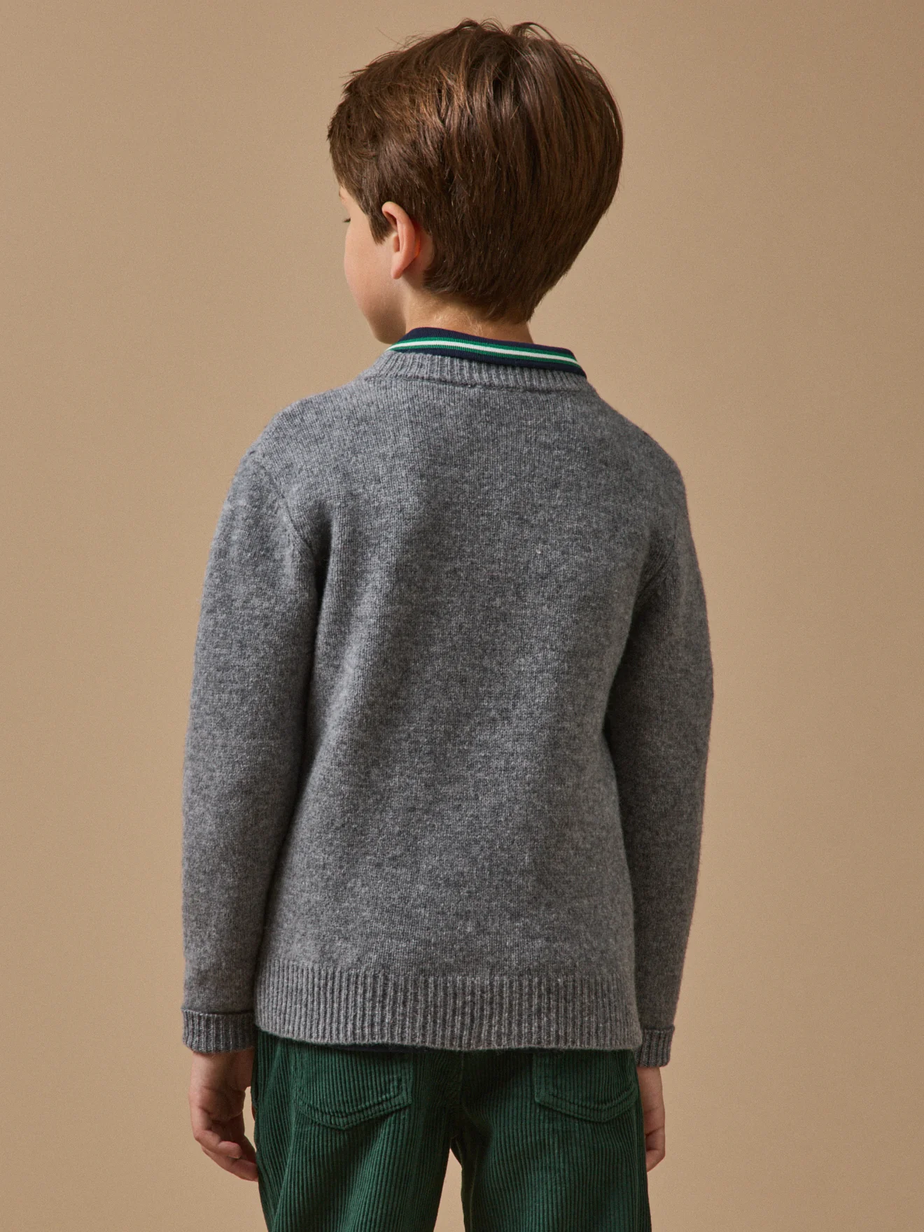 Jungenpullover aus Merino-Wolle - Image 7