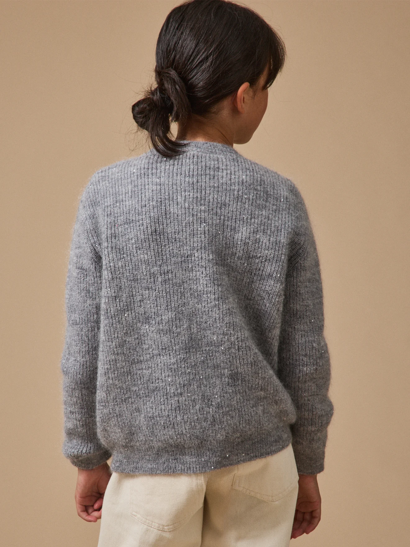 Mädchenpullover aus Wolle und Mohair - Image 2