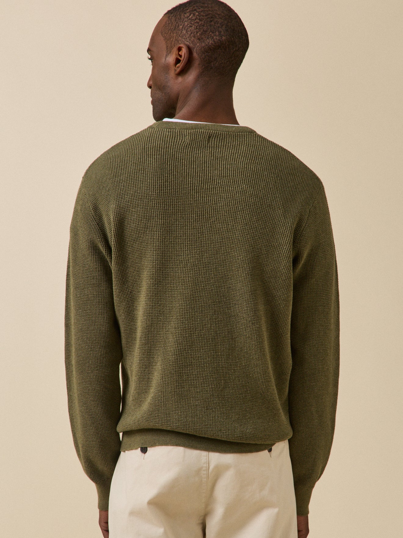 Herrenpullover mit rundem Halsausschnitt - Image 3