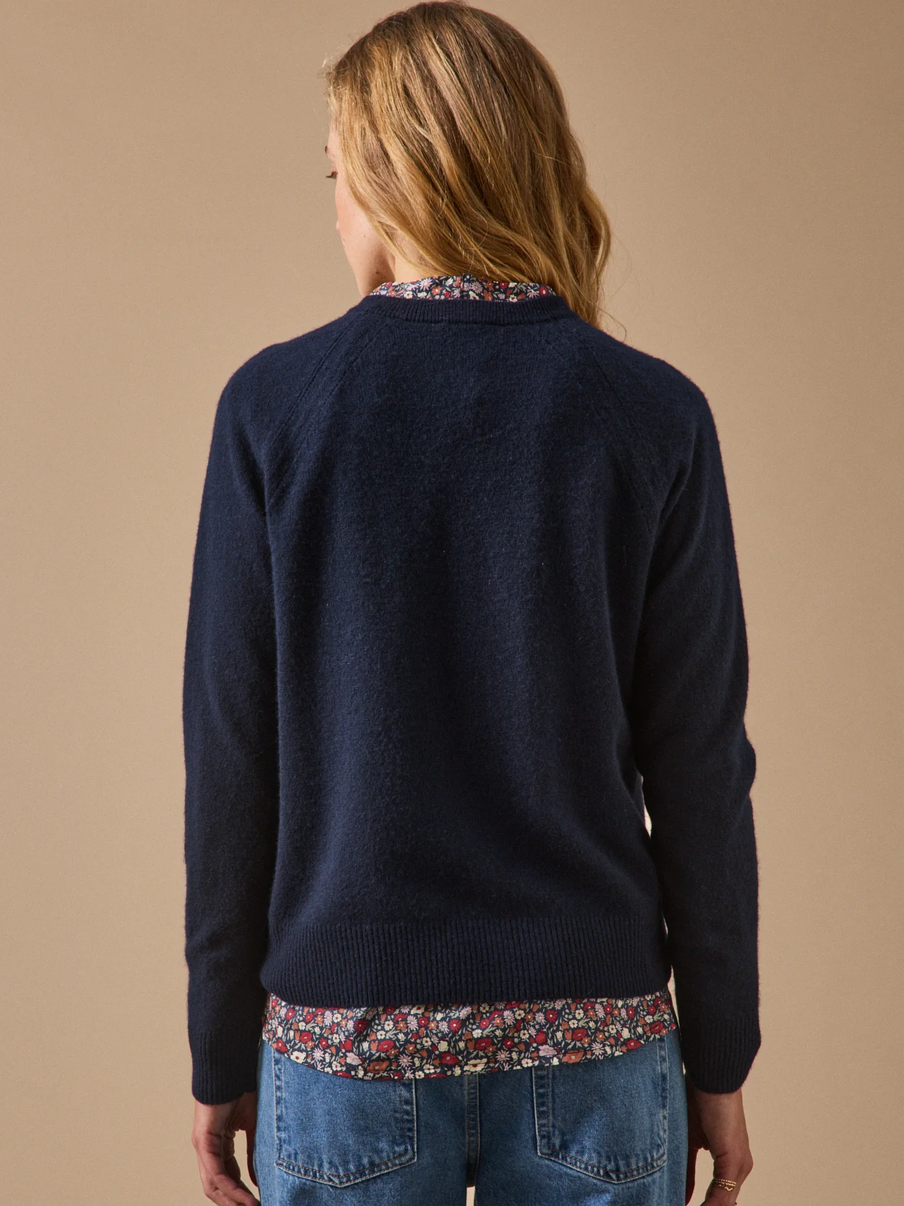 Damenpullover mit rundem Halsausschnitt - Cashemere-Kollektion - Image 3