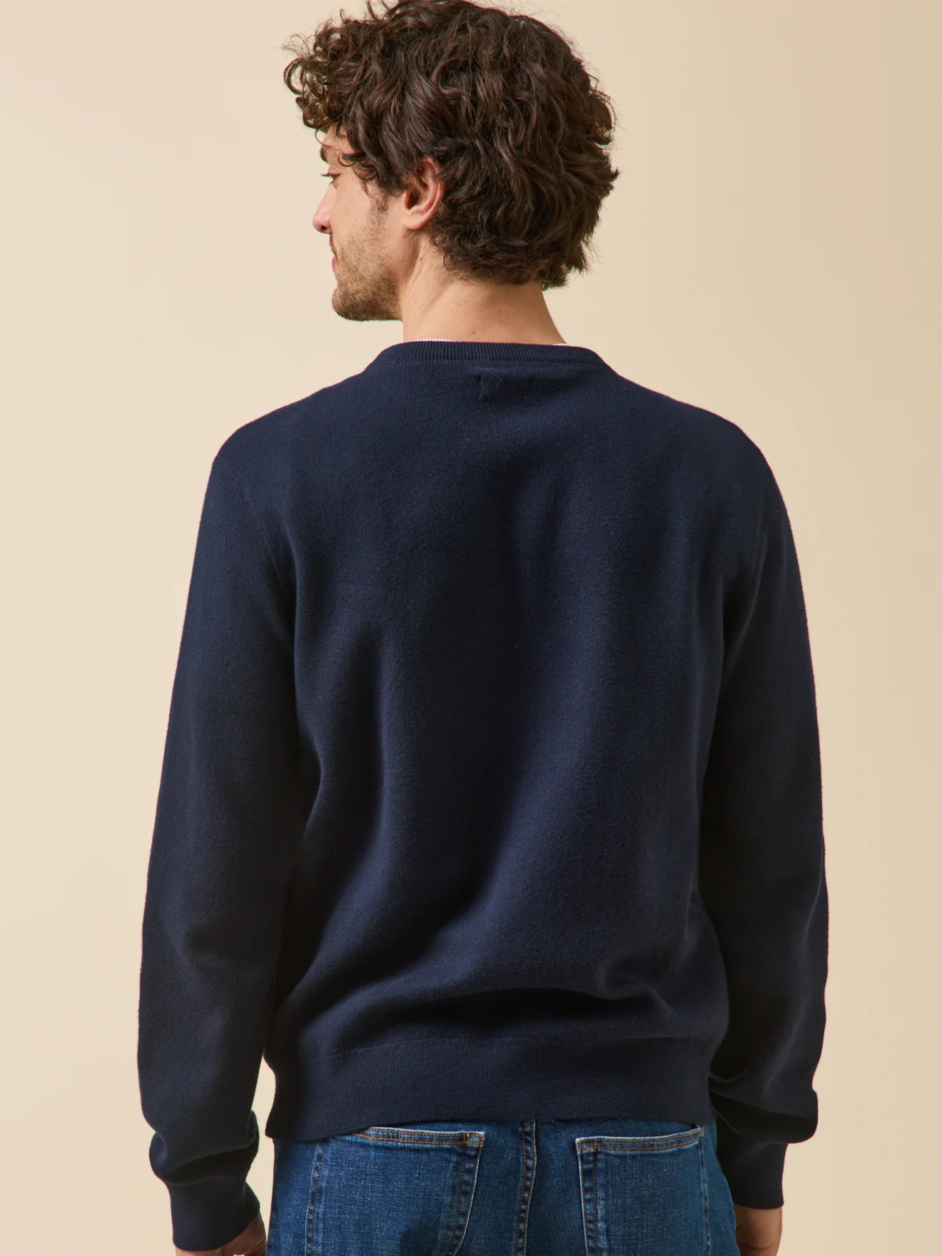 Herrenpullover aus Baumwolle und Cashmere - Image 3