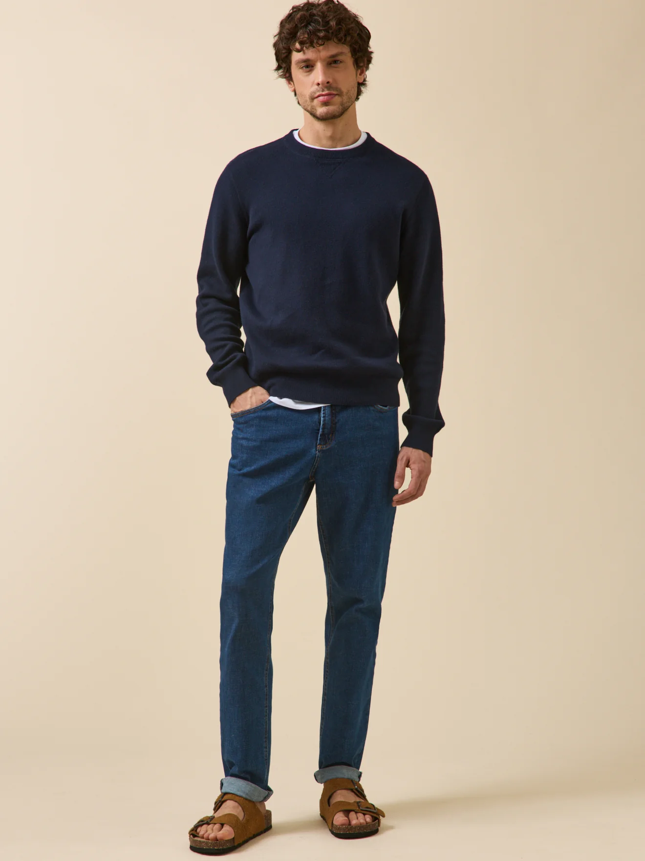 Herrenpullover aus Baumwolle und Cashmere - Image 5