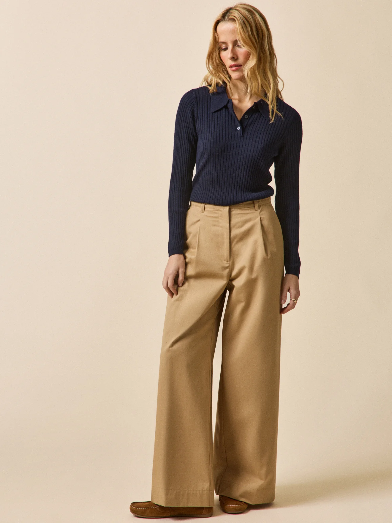 Damen-Poloshirt aus RWS*-Wolle - Image 4