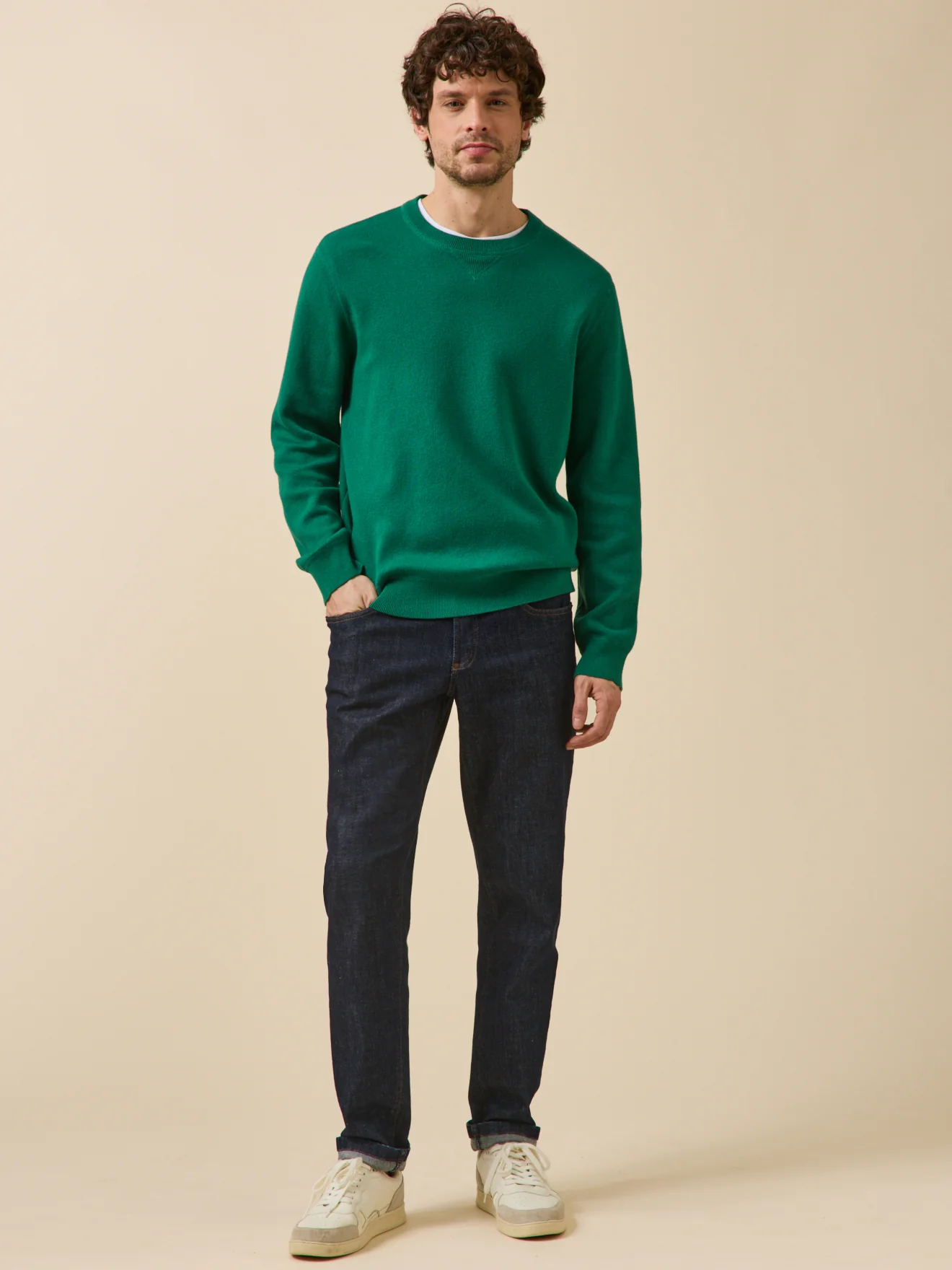 Herrenpullover aus Baumwolle und Cashmere - Image 5