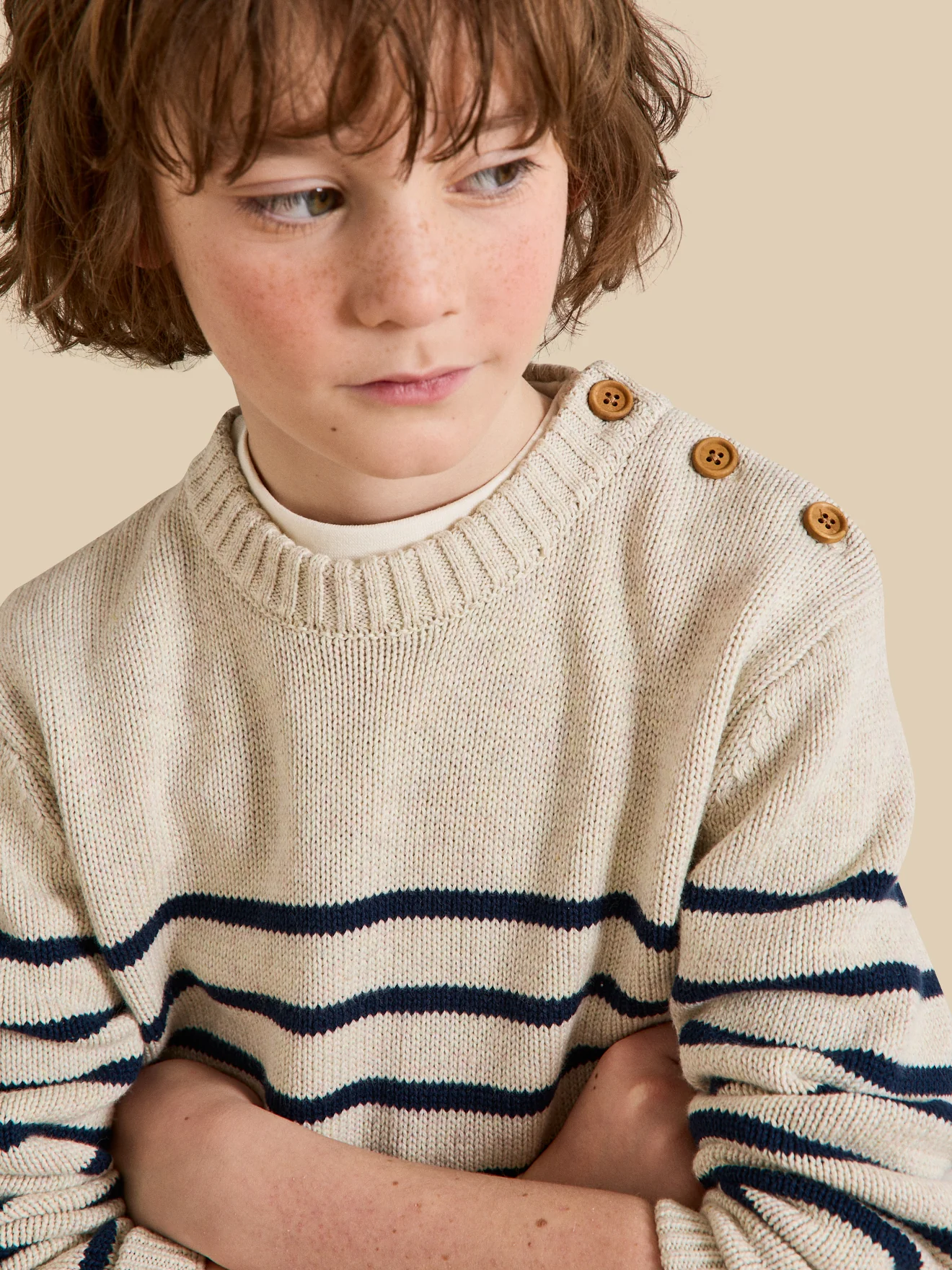 Jungenpullover im Marine-Look - Image 3