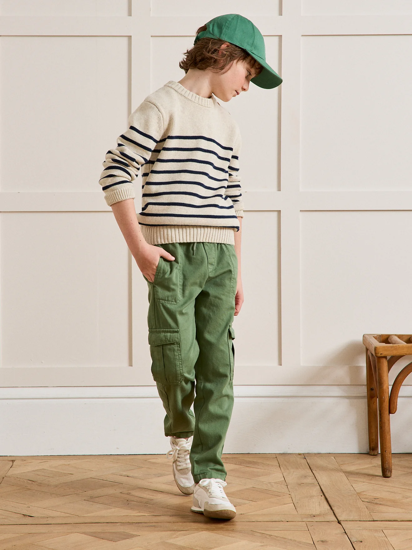 Jungenpullover im Marine-Look - Image 4