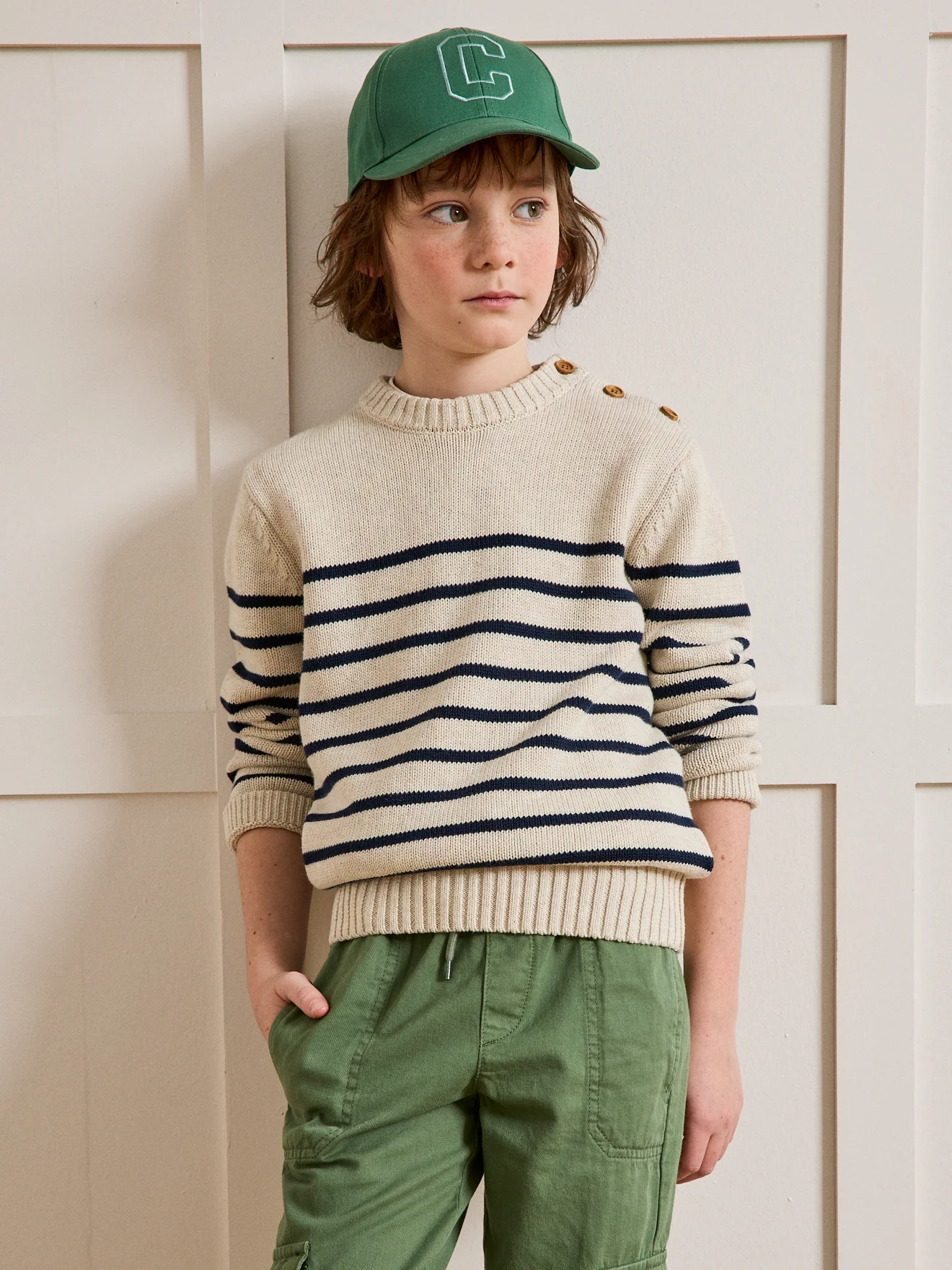 Jungenpullover im Marine-Look - Image 6