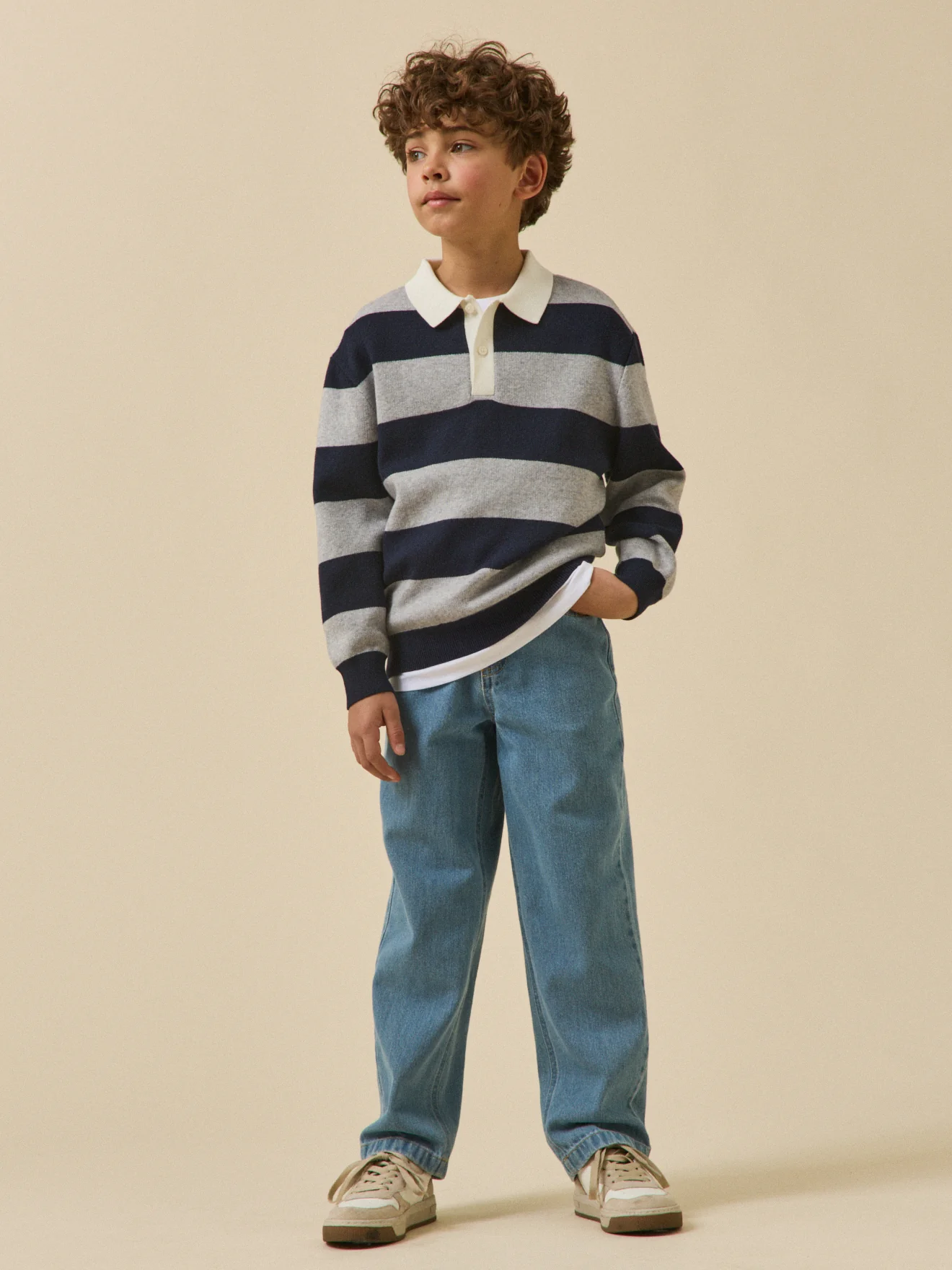 Jungenpullover mit Polokragen - Image 10