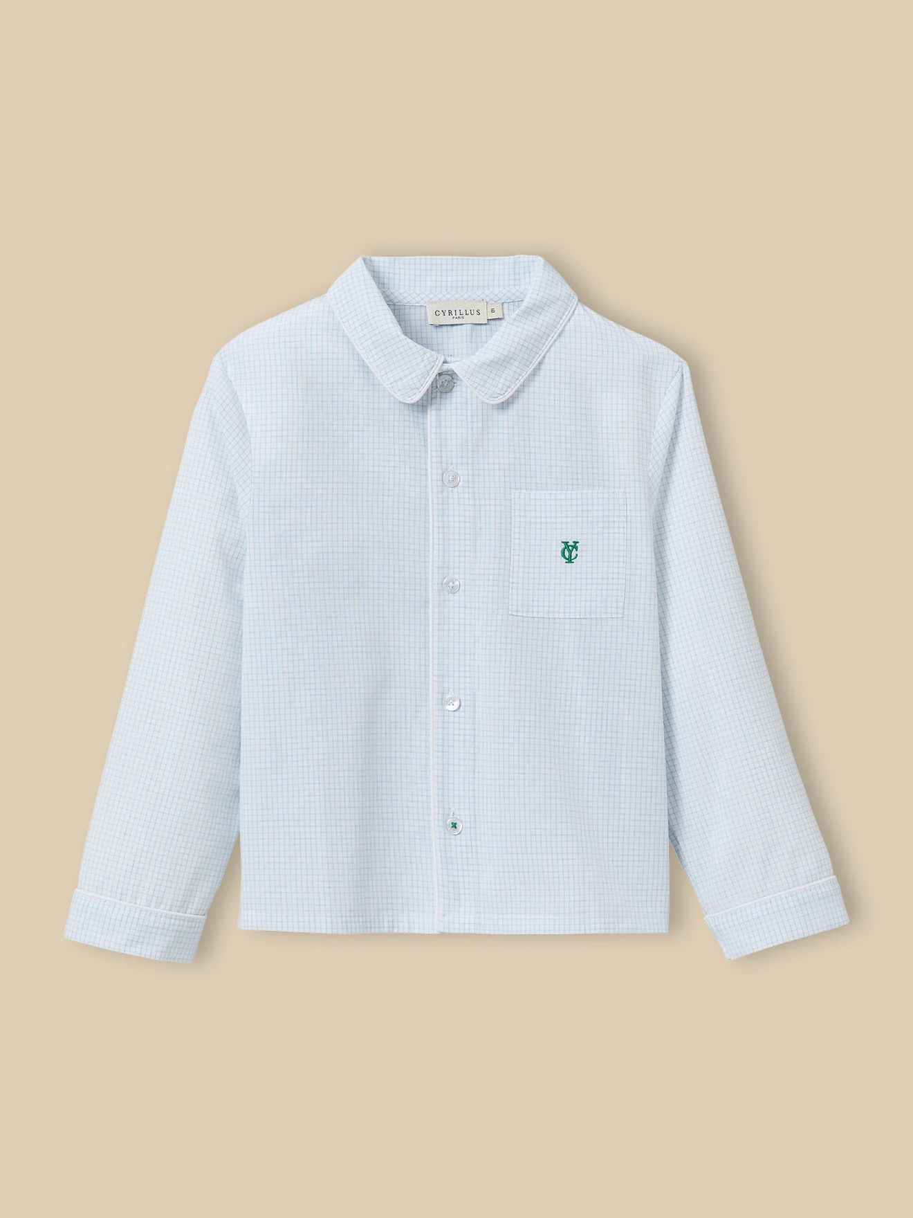 Jungen-Pyjama mit Vichy-Karos - Image 2