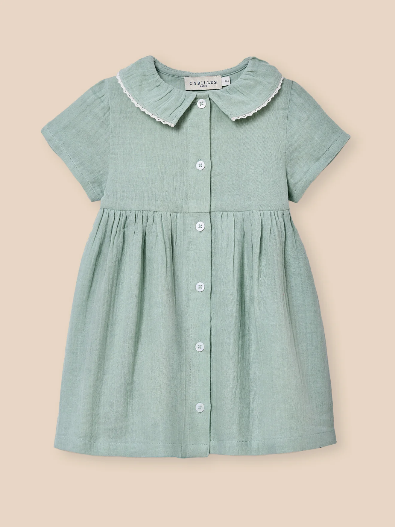 Kleid aus Baumwollgaze, Baby - Image 5