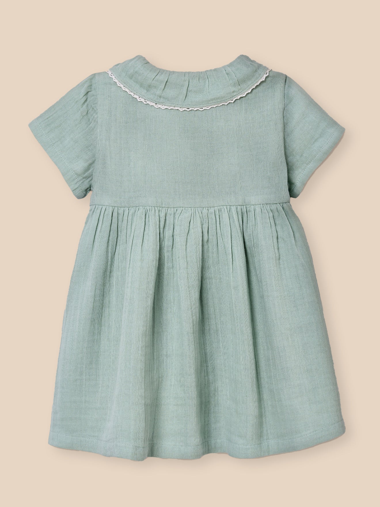 Kleid aus Baumwollgaze, Baby - Image 6