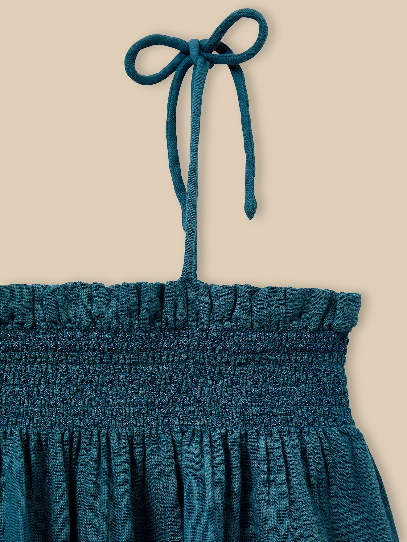 Mädchenkleid aus Baumwollgaze - Image 6