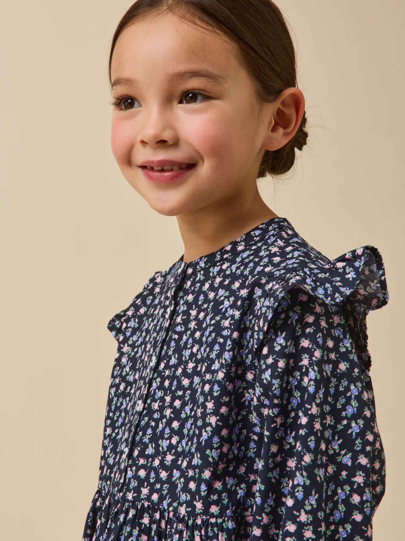 Mädchenkleid, bedruckt - Image 3