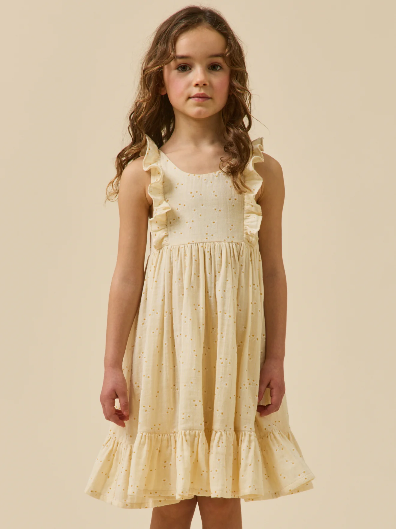 Mädchenkleid, Gänseblümchen
