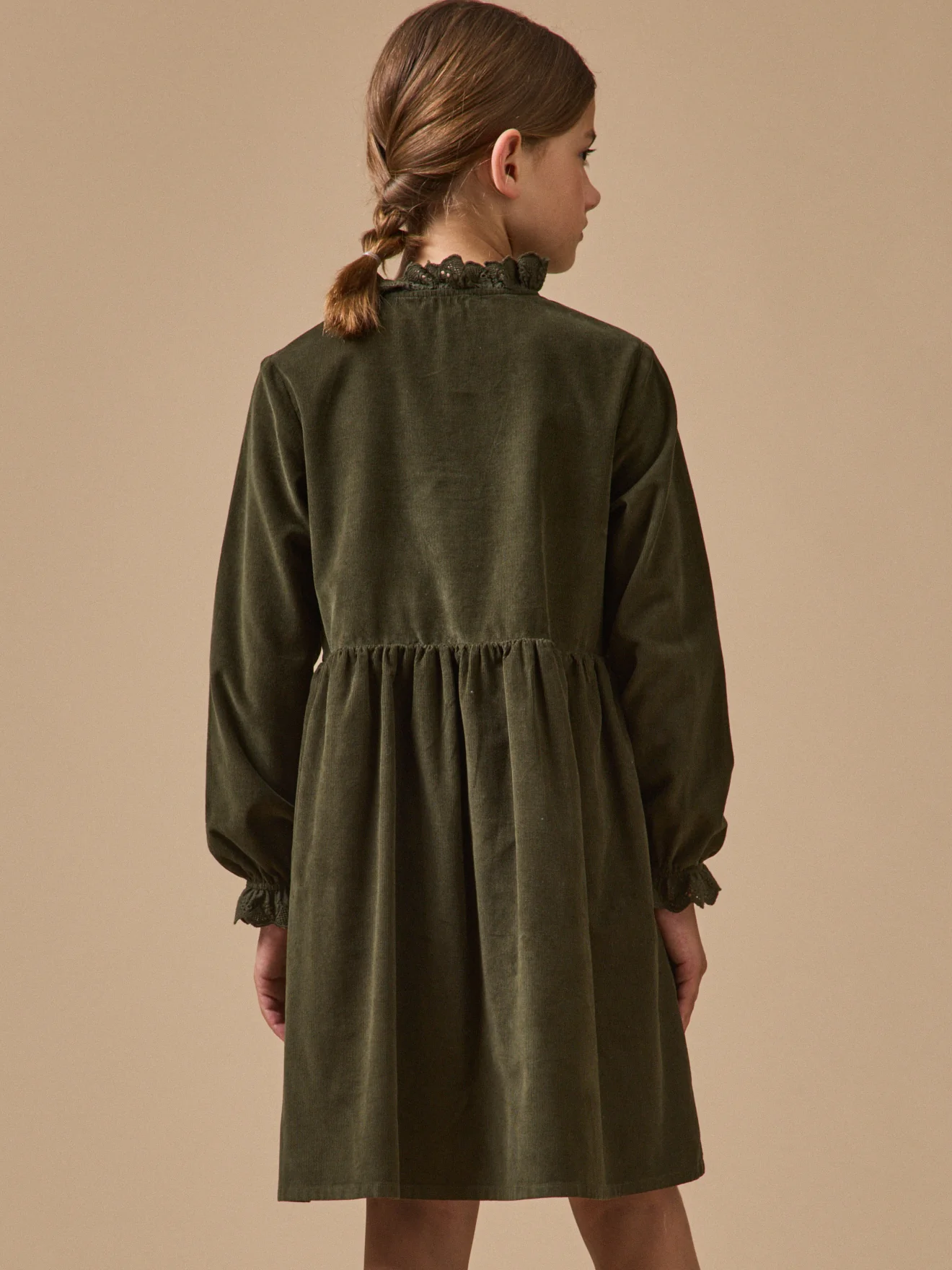 Mädchenkleid aus Velours - Image 2
