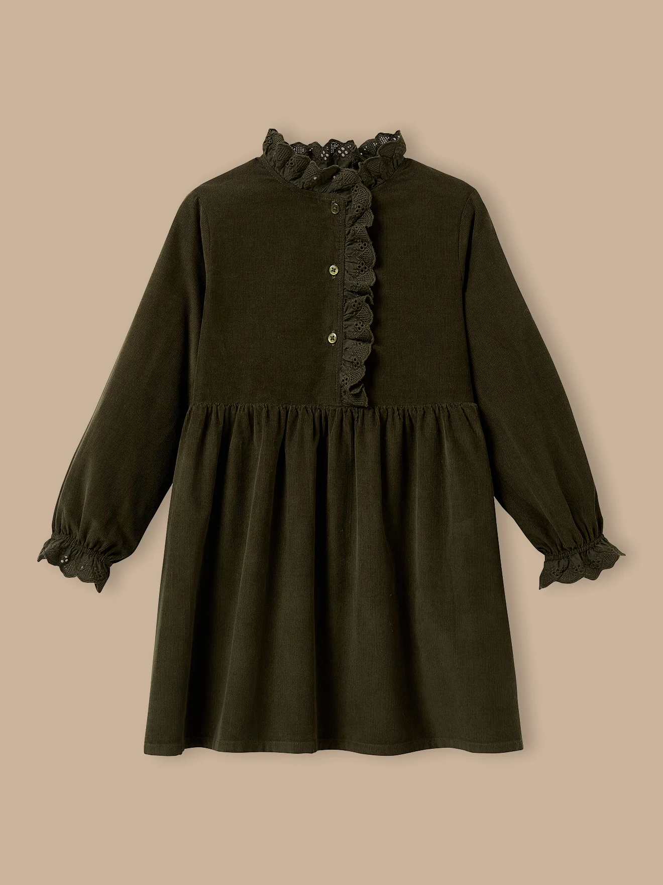 Mädchenkleid aus Velours - Image 6