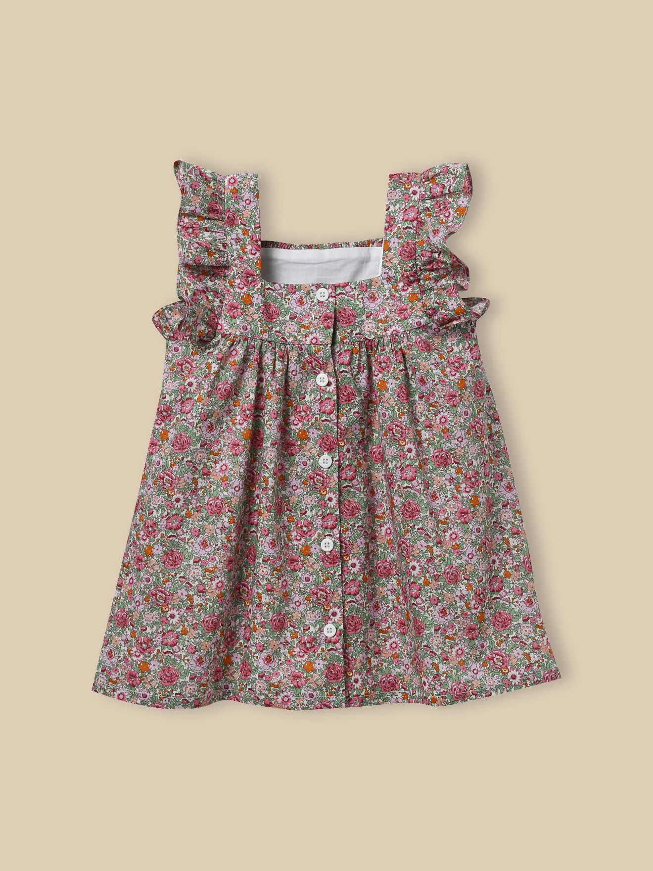 Kleid Scarlette aus Liberty-Stoff - Kollektion Festtage und Hochzeiten - Image 6