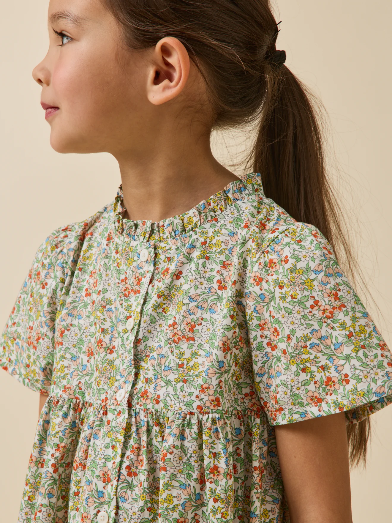Mädchenkleid aus Liberty®-Stoff - Image 3