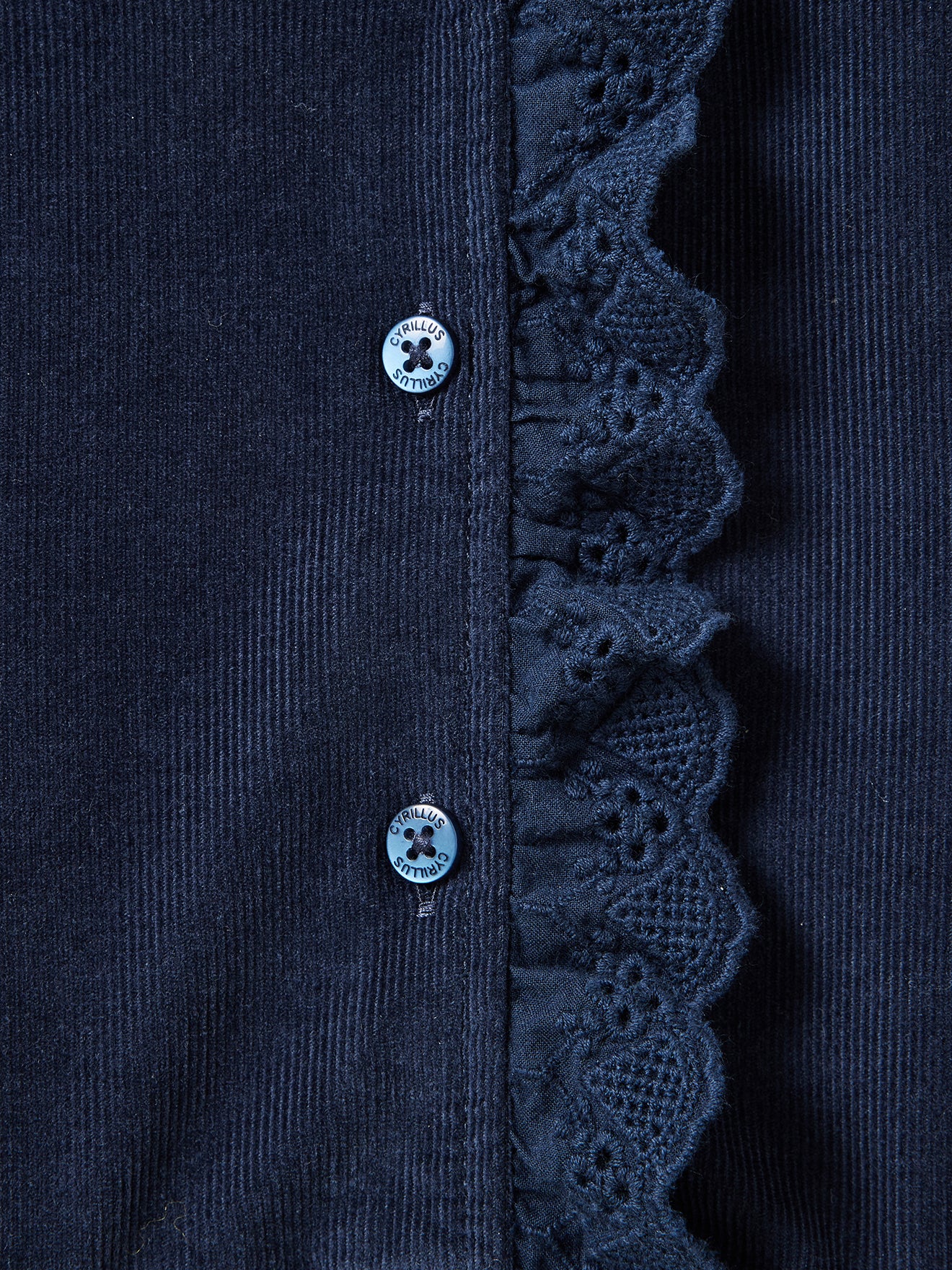 Mädchenkleid aus Velours - Image 3