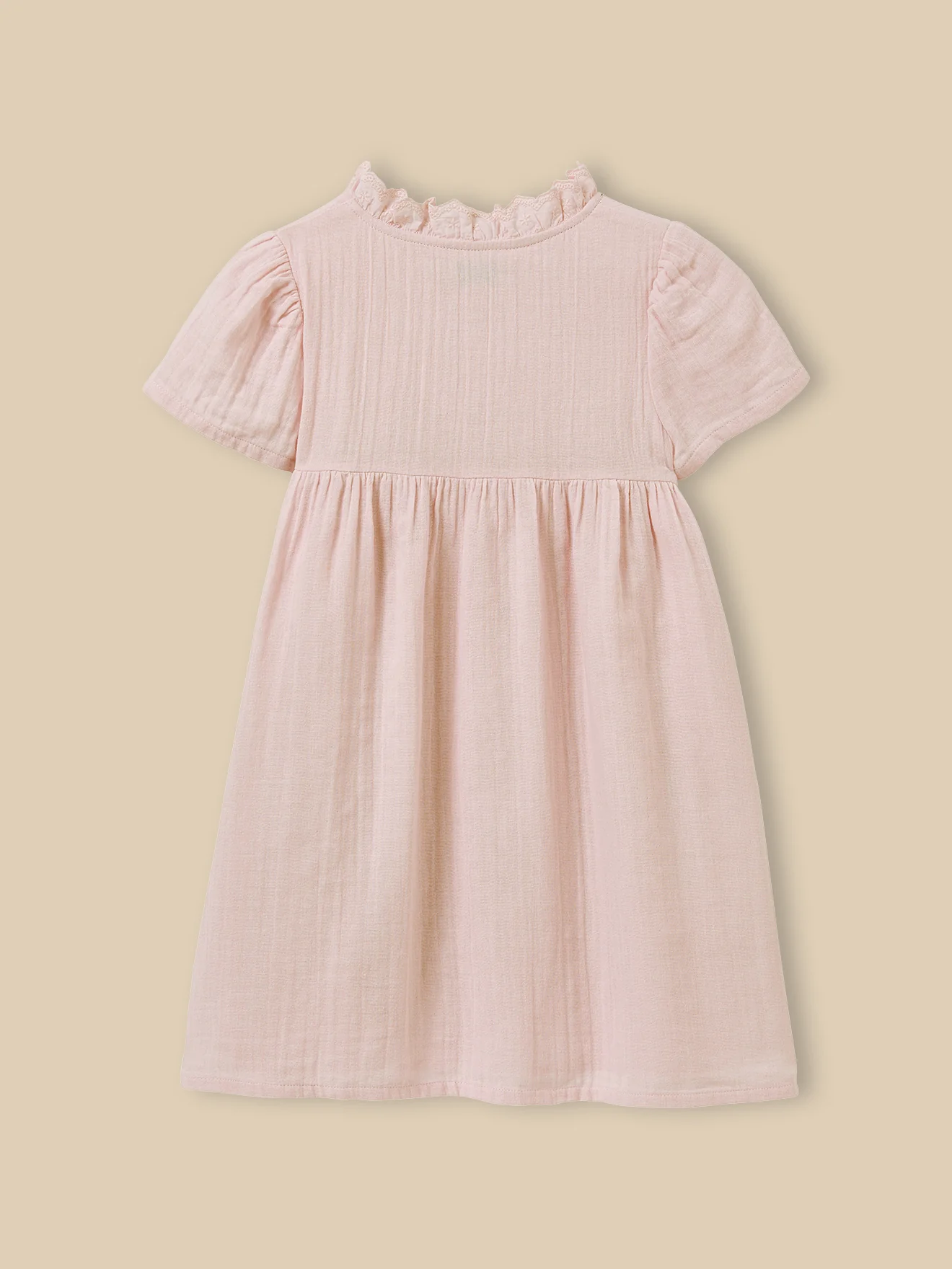 Mädchenkleid aus Baumwollgaze - Image 7