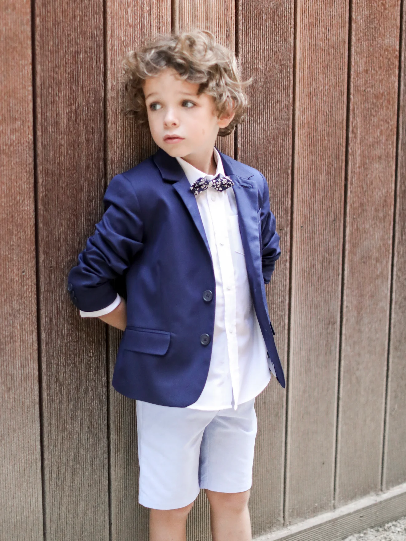 Jungen-Bermudas aus Leinen/Baumwolle – Kollektion für Festtage und Hochzeiten - Image 4