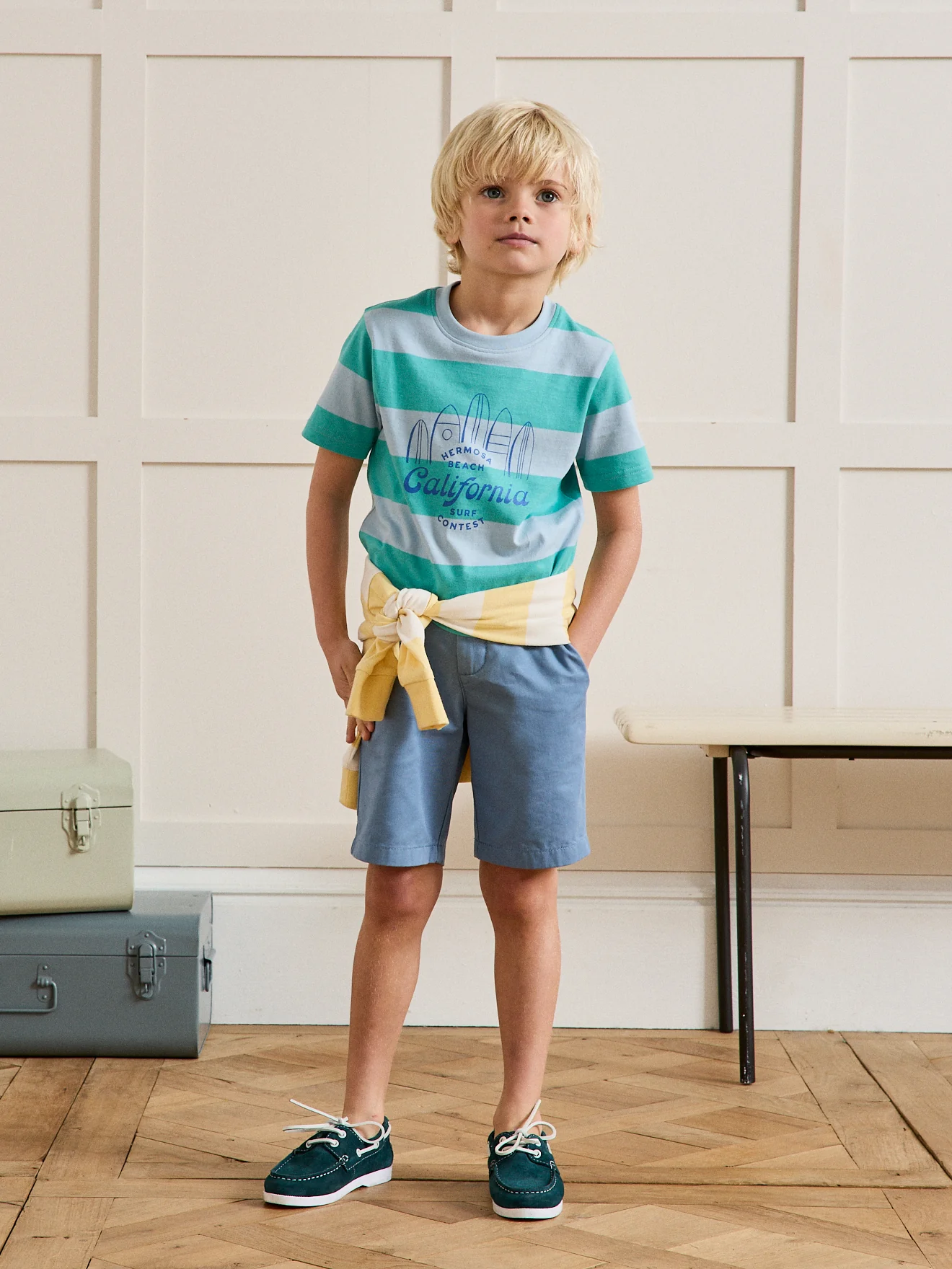 Jungen-Bermudas in Chino-Optik - Image 3
