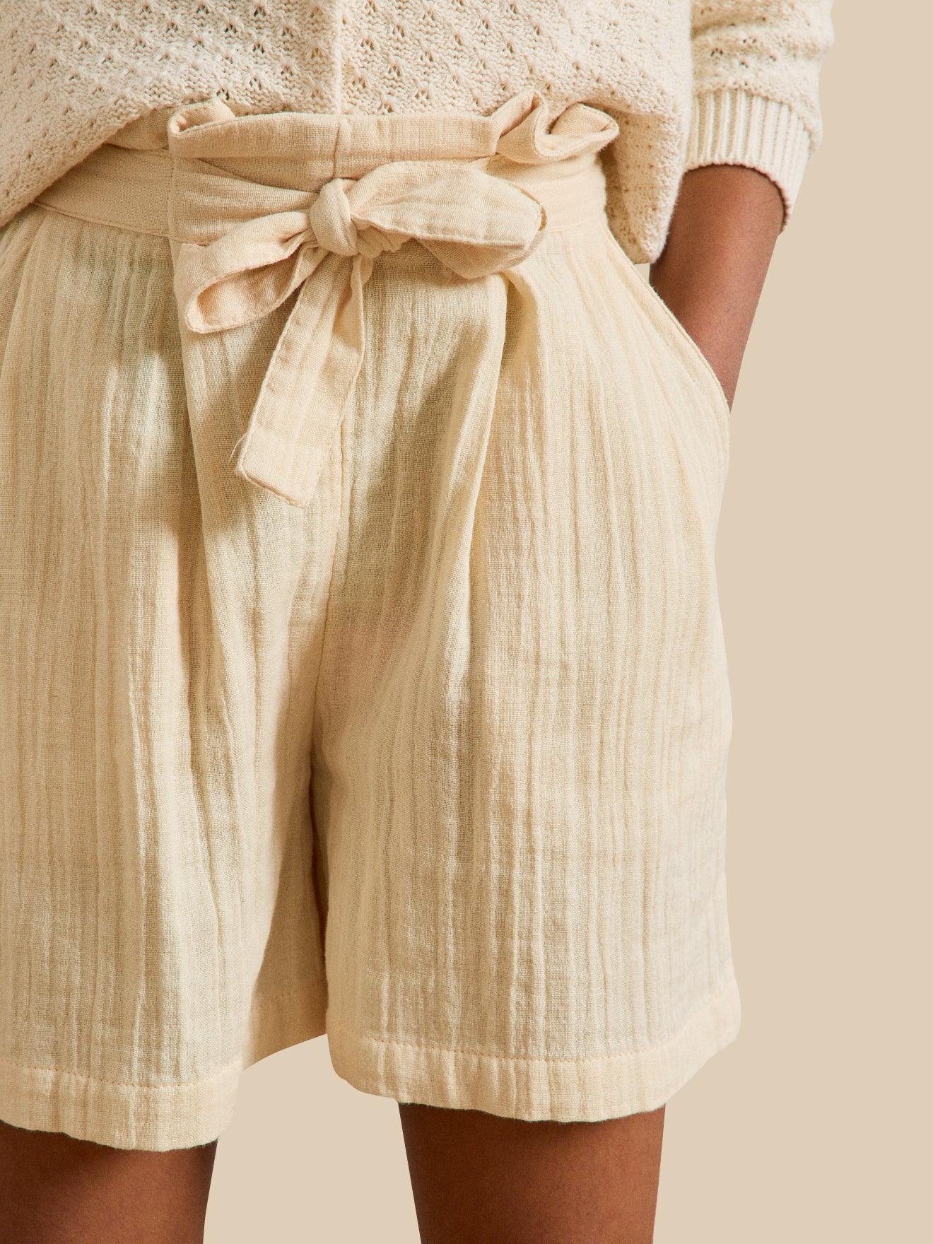 Mädchen-Shorts aus Bio-Baumwollgaze - Image 3
