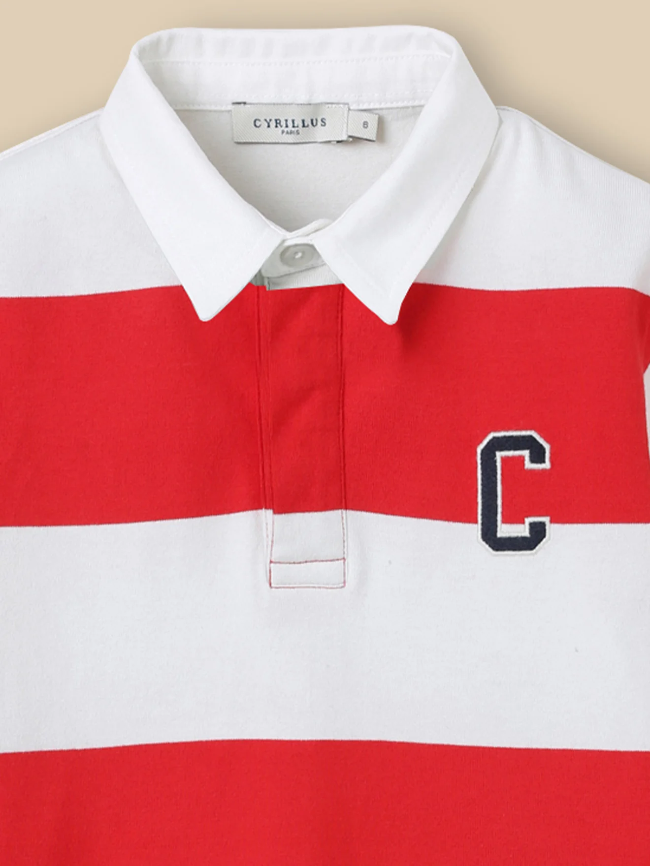 Jungen Rugby-Shirt mit Polokragen – Bio-Baumwolle - Image 2