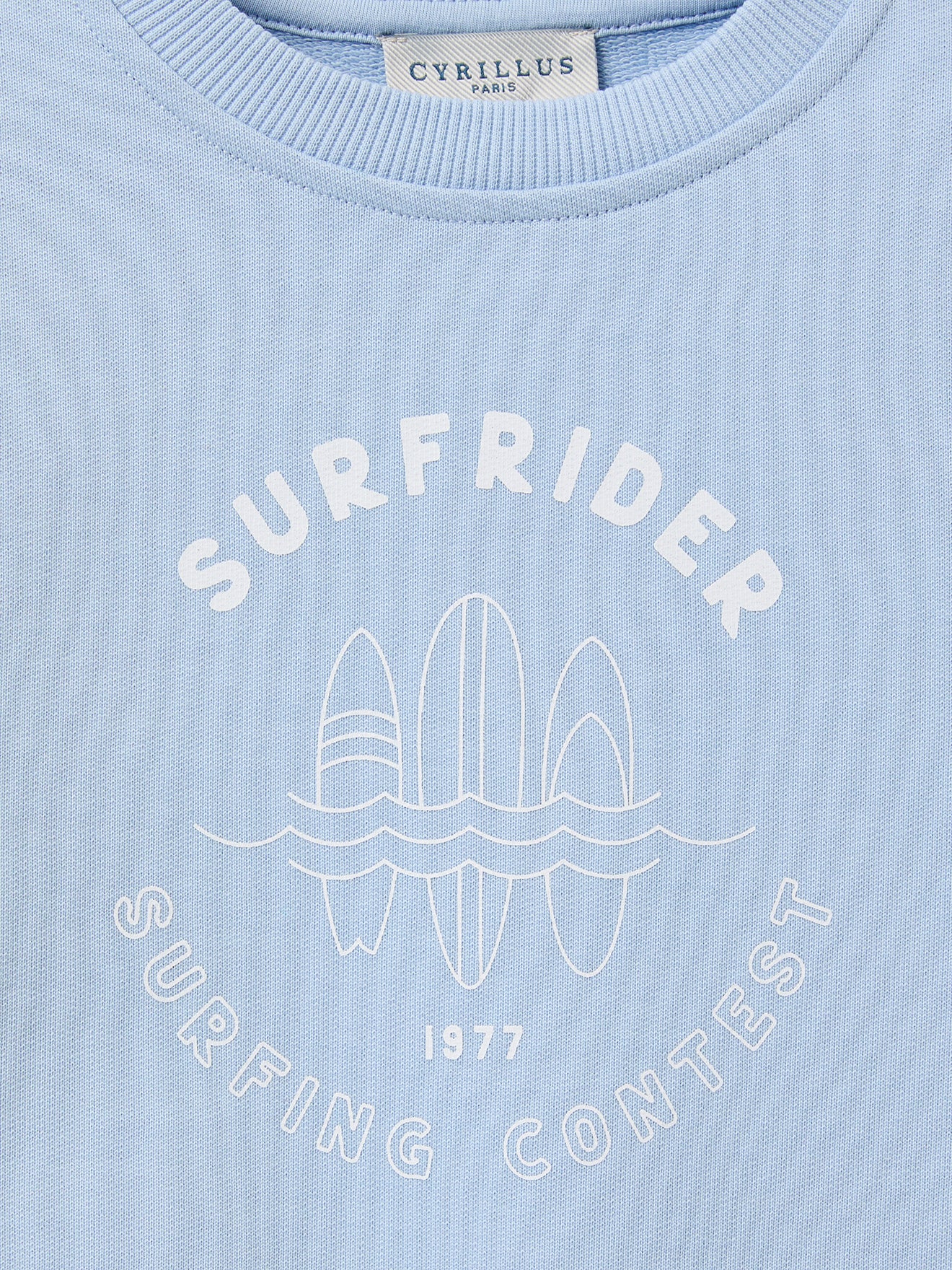 Jungen-Sweatshirt im Surf-Look – Bio-Baumwolle - Image 2