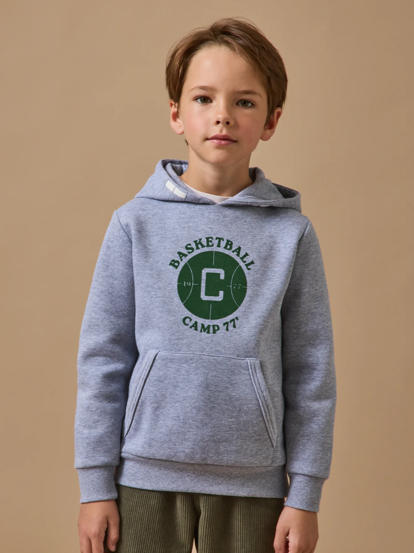 Jungen-Sweatshirt mit Kapuze