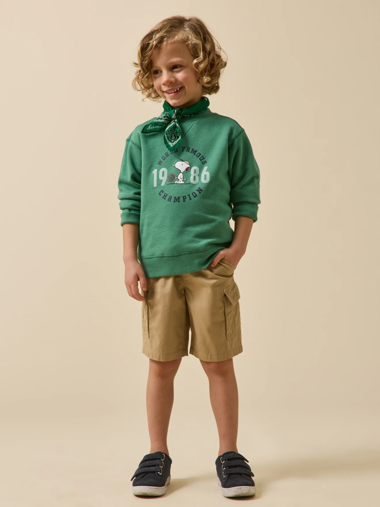 Kinder-Sweatshirt Cyrillus x PEANUTS(TM) – Snoopy Kollektion - Image 4