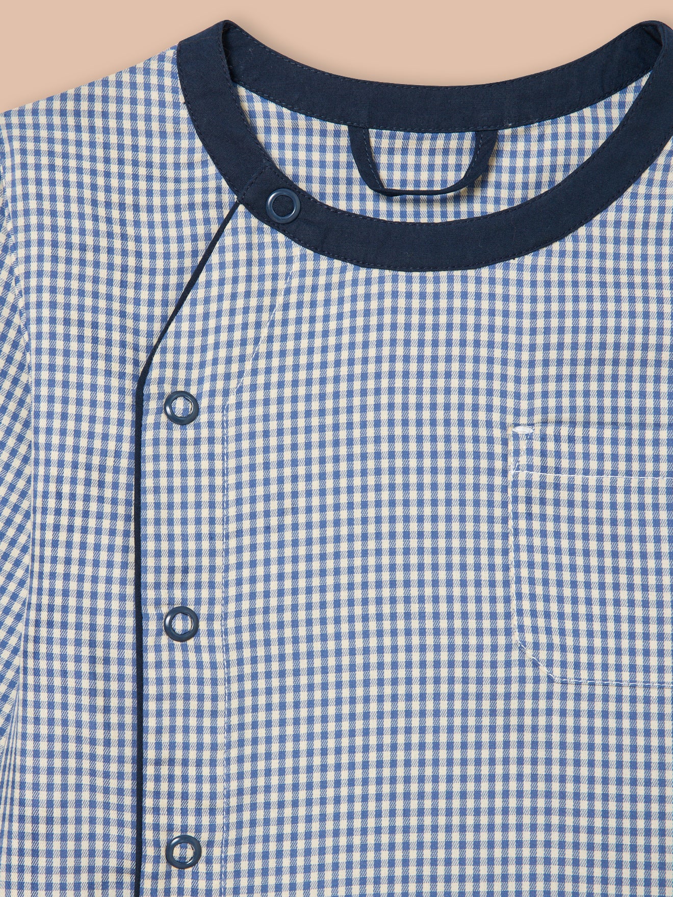 Jungenkittel mit Vichy-Karos - Image 3