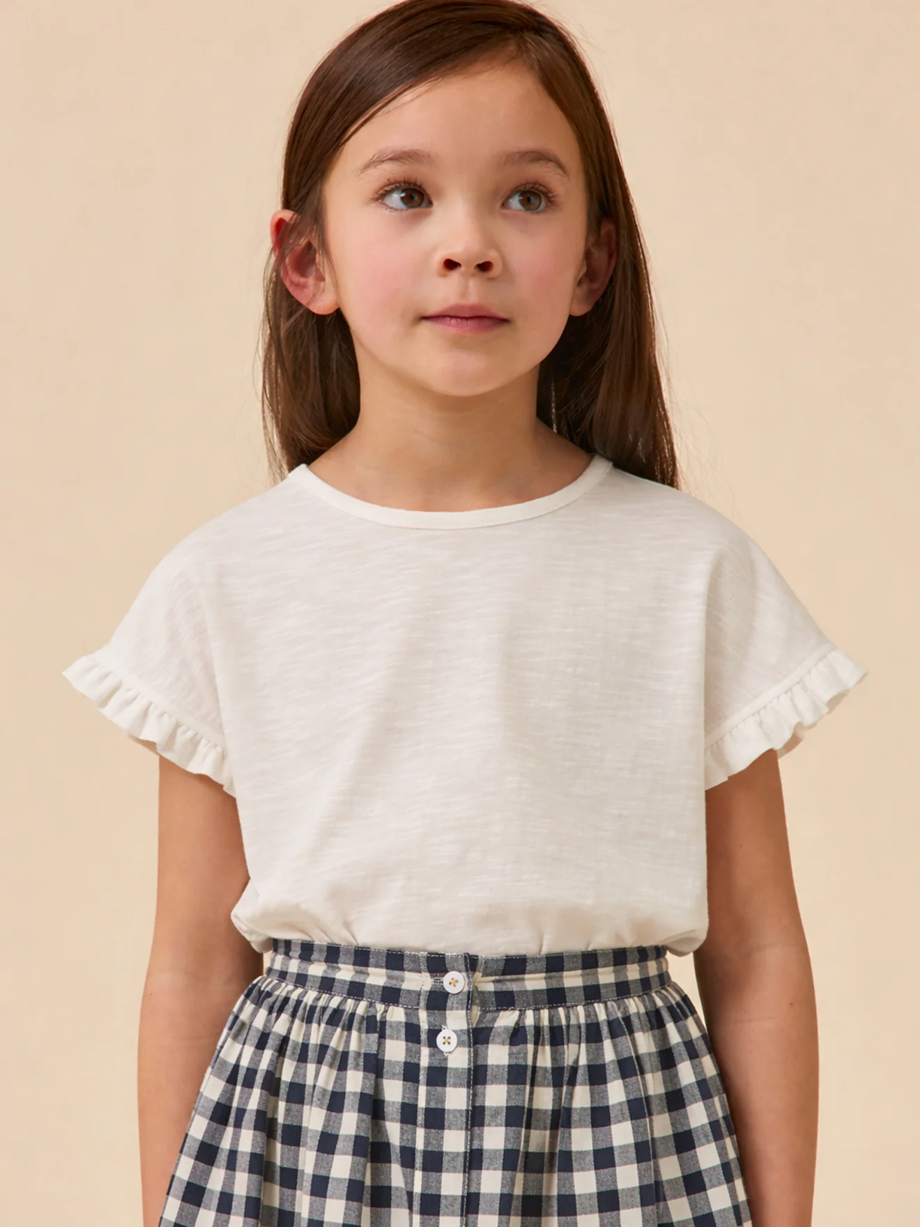 Mädchen-T-Shirt aus Bio-Baumwolle – Kollektion « Junior »