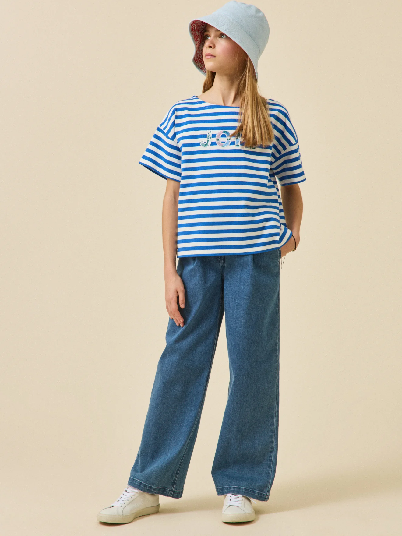 Mädchen T-Shirt mit Schriftzug – Kollektion « Junior » - Image 4