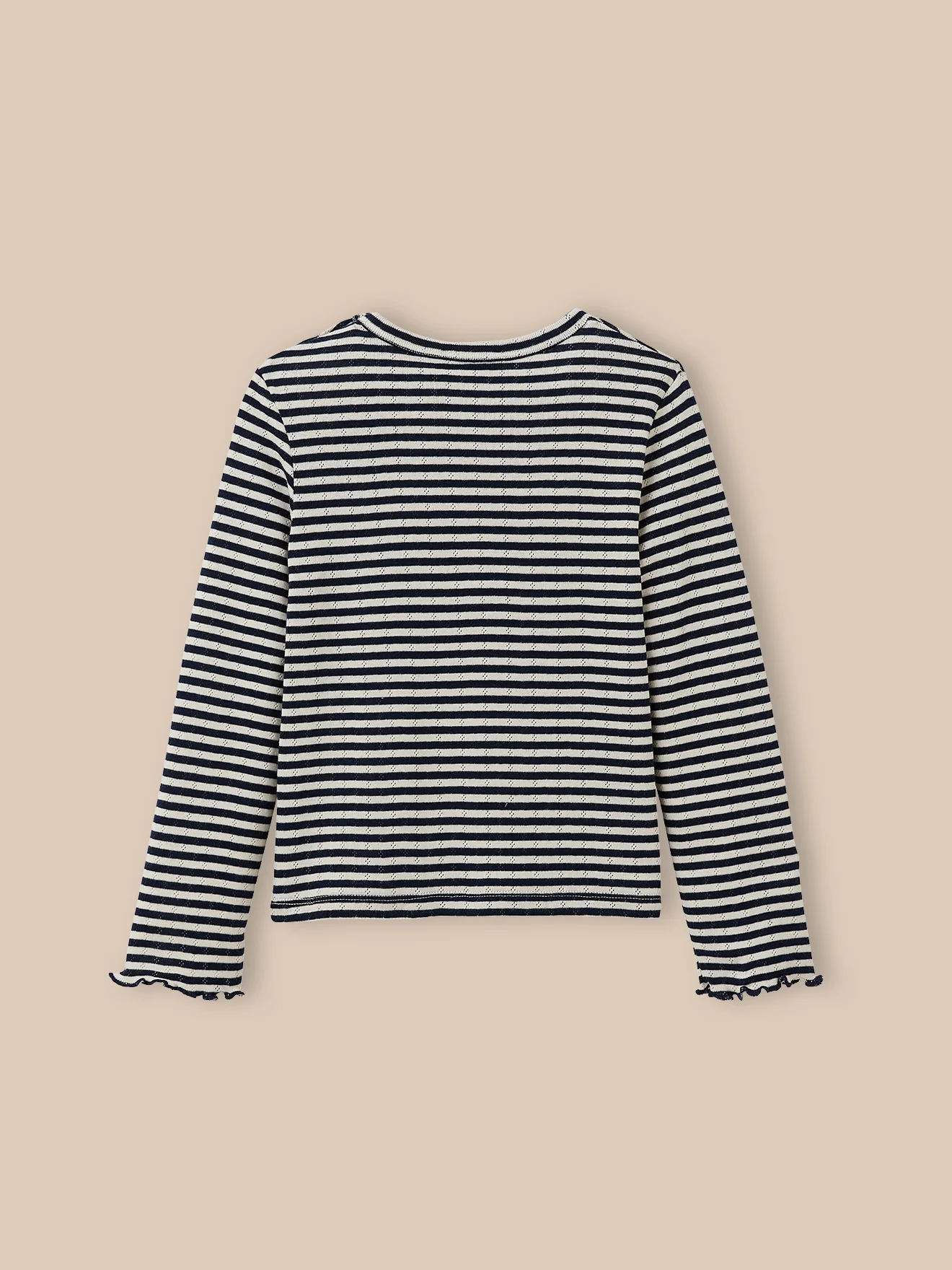 Mädchen-Shirt mit Lochmuster – Bio-Baumwolle - Image 7