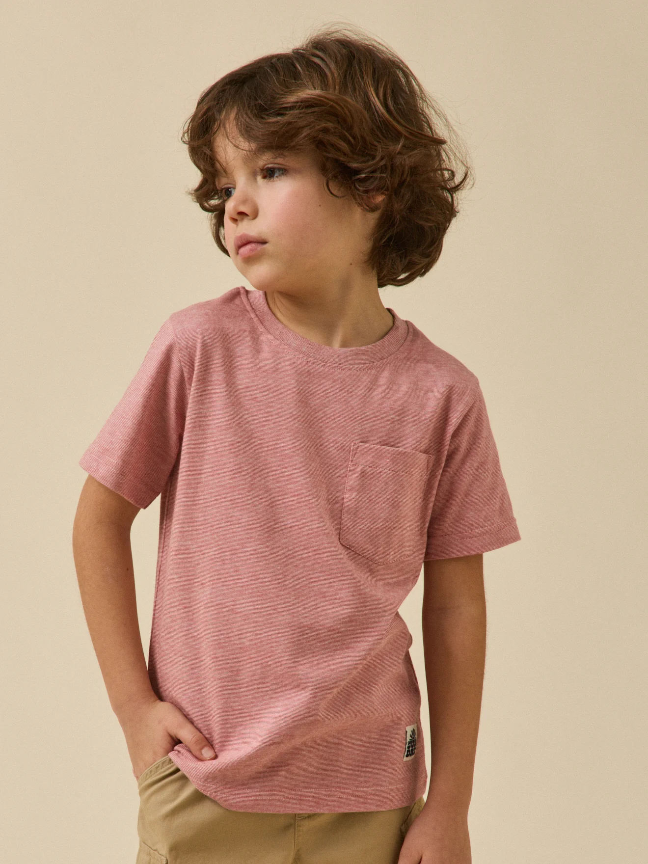 Jungen T-Shirt mit Streifen – Bio-Baumwolle - Image 10