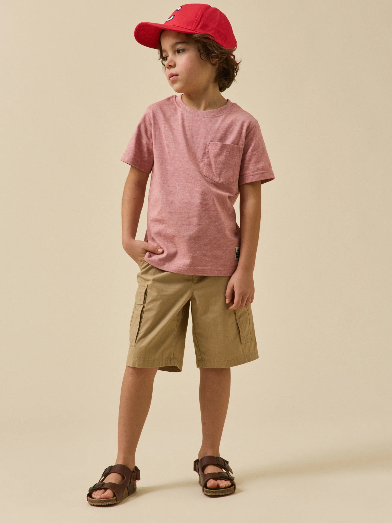 Jungen T-Shirt mit Streifen – Bio-Baumwolle - Image 4
