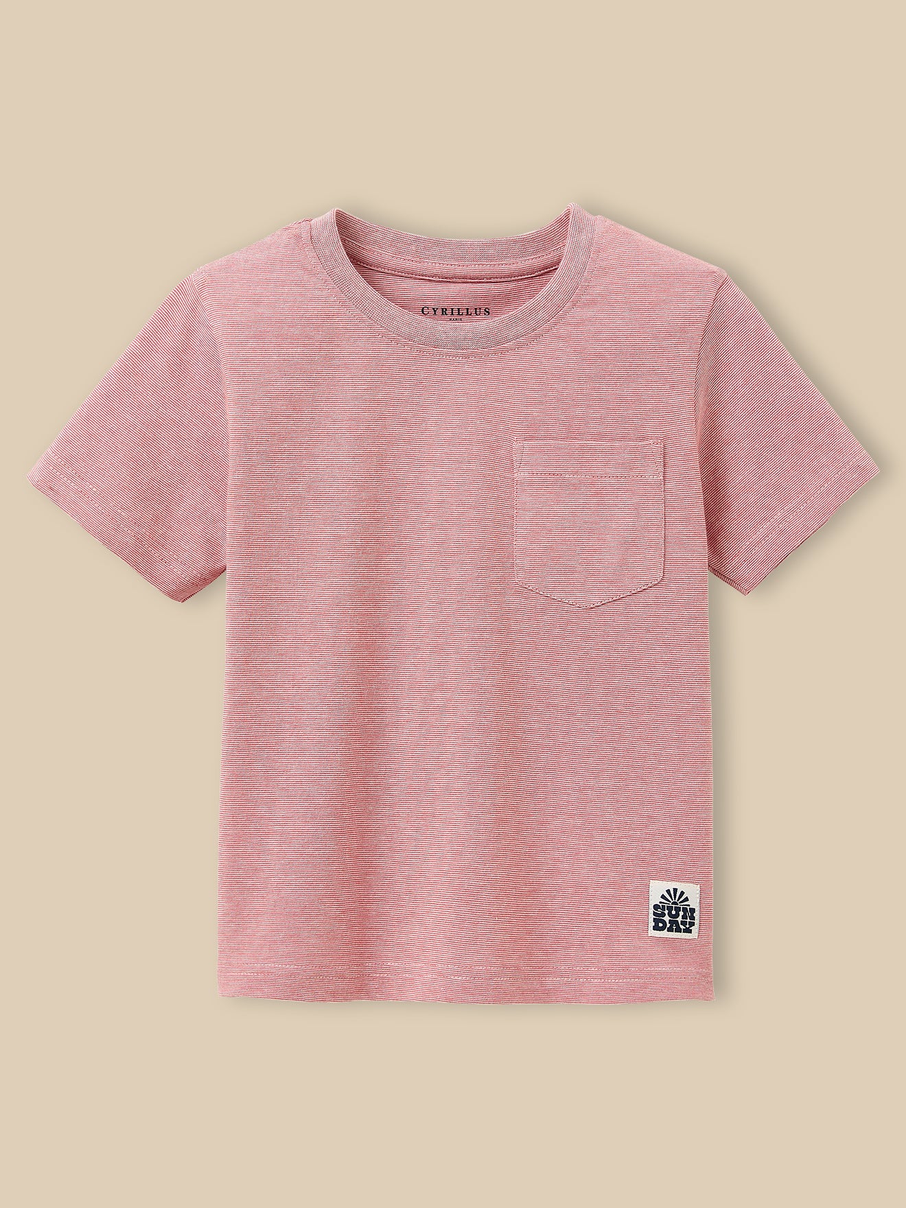 Jungen T-Shirt mit Streifen – Bio-Baumwolle - Image 6