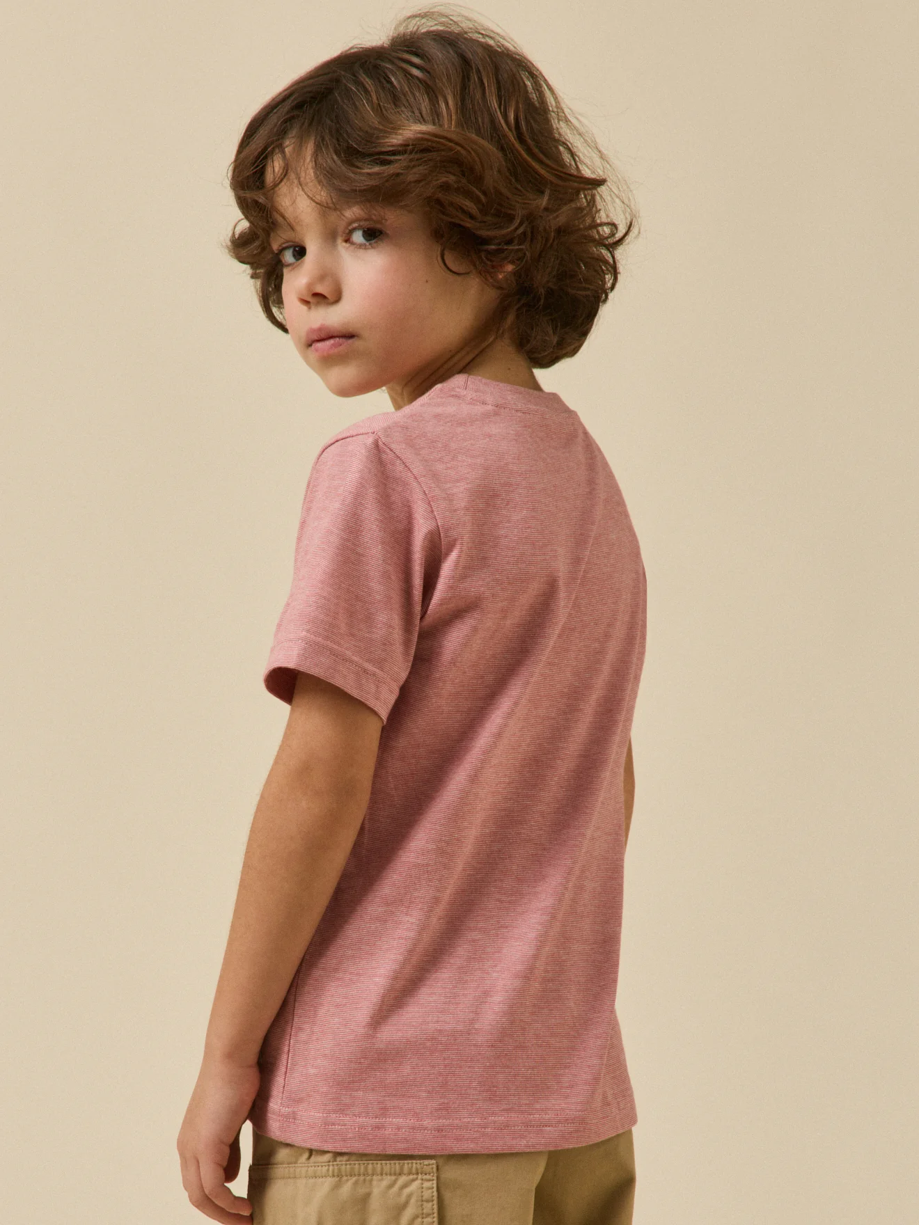 Jungen T-Shirt mit Streifen – Bio-Baumwolle - Image 8