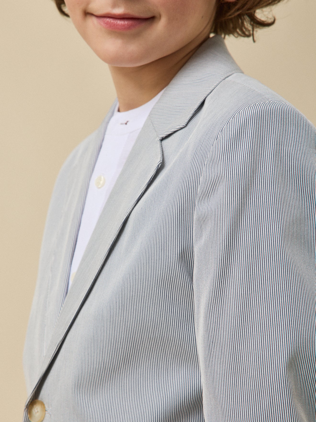 Jungen-Anzugjacke mit Streifen – Kollektion für Festtage und Hochzeiten - Image 16