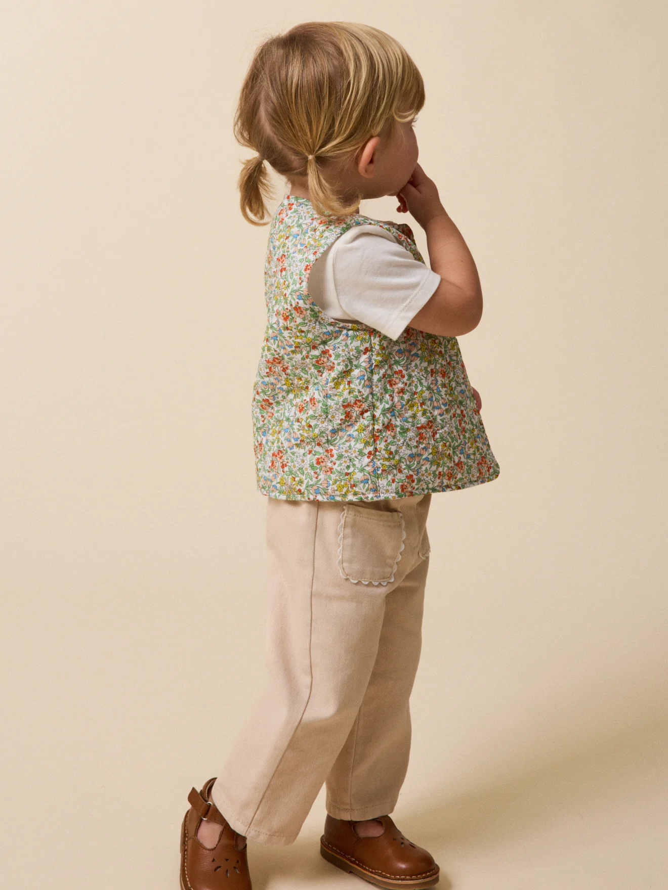 Jacke aus Liberty-Stoff, Baby - Image 4