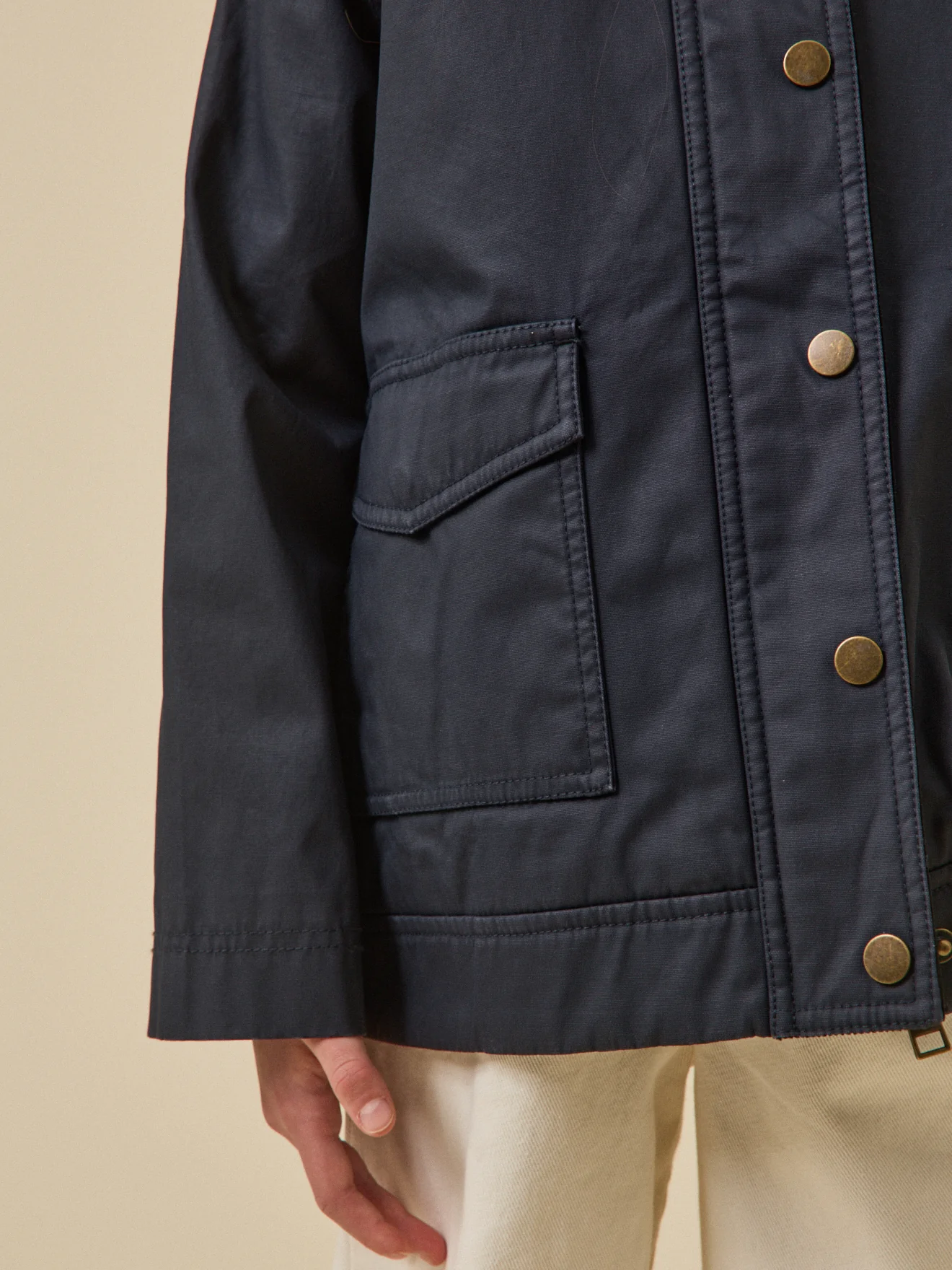 Jacke aus beschichteter Baumwolle – Kollektion « Junior » - Image 6